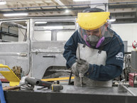 The FJ Company 1980 FJ43 67982 Yellow - Restoration - Bodywork